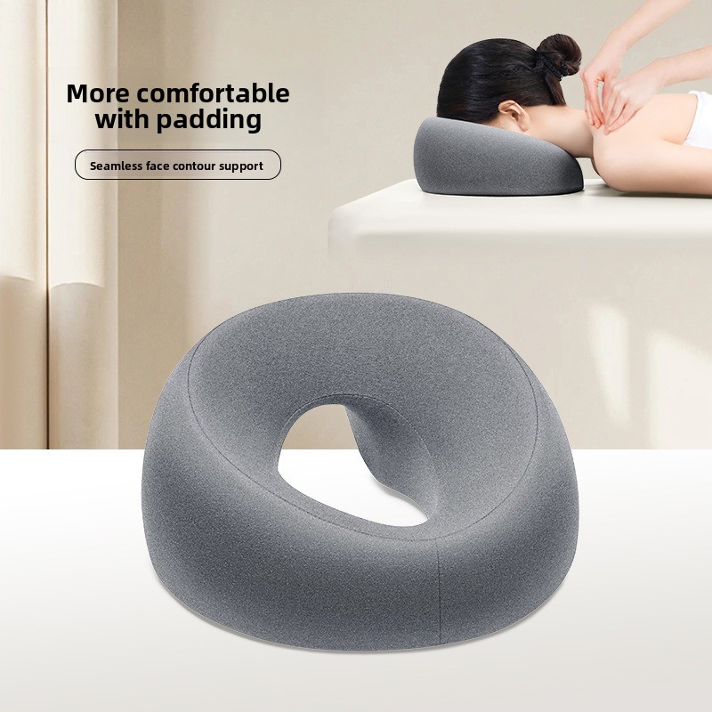 Spa Massager - Geheugenschuim gezichtskussen voor massagetafel, schoonheidssalon, liggend