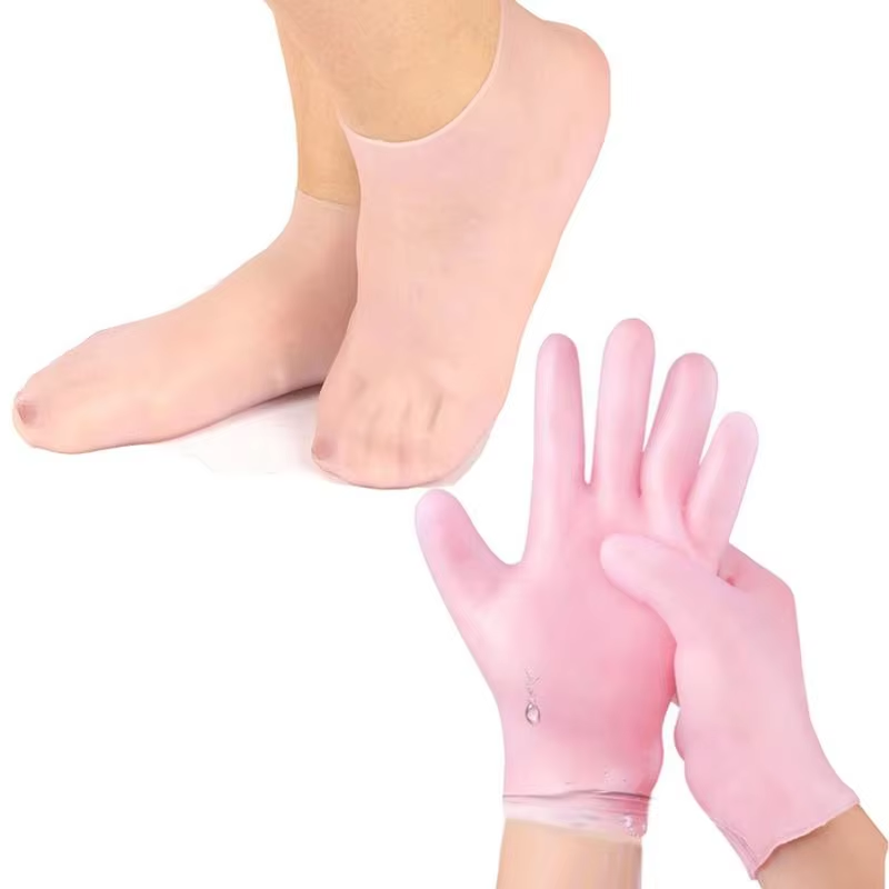 Foot Spa - 1 Paar Siliconen Voetverzorging Sokken &