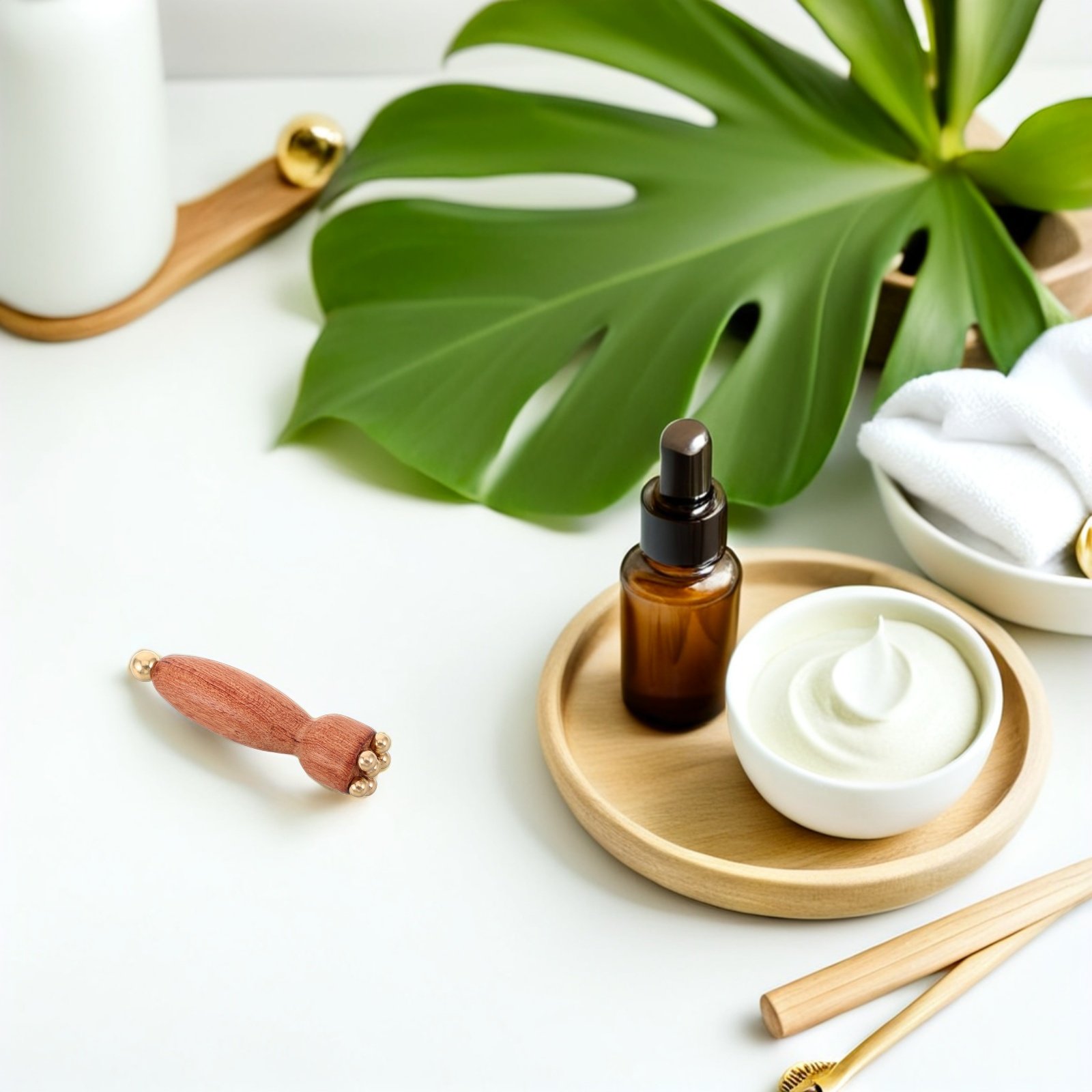 Houten oogmassage-apparaat met - Spa Massager recensie en prijs