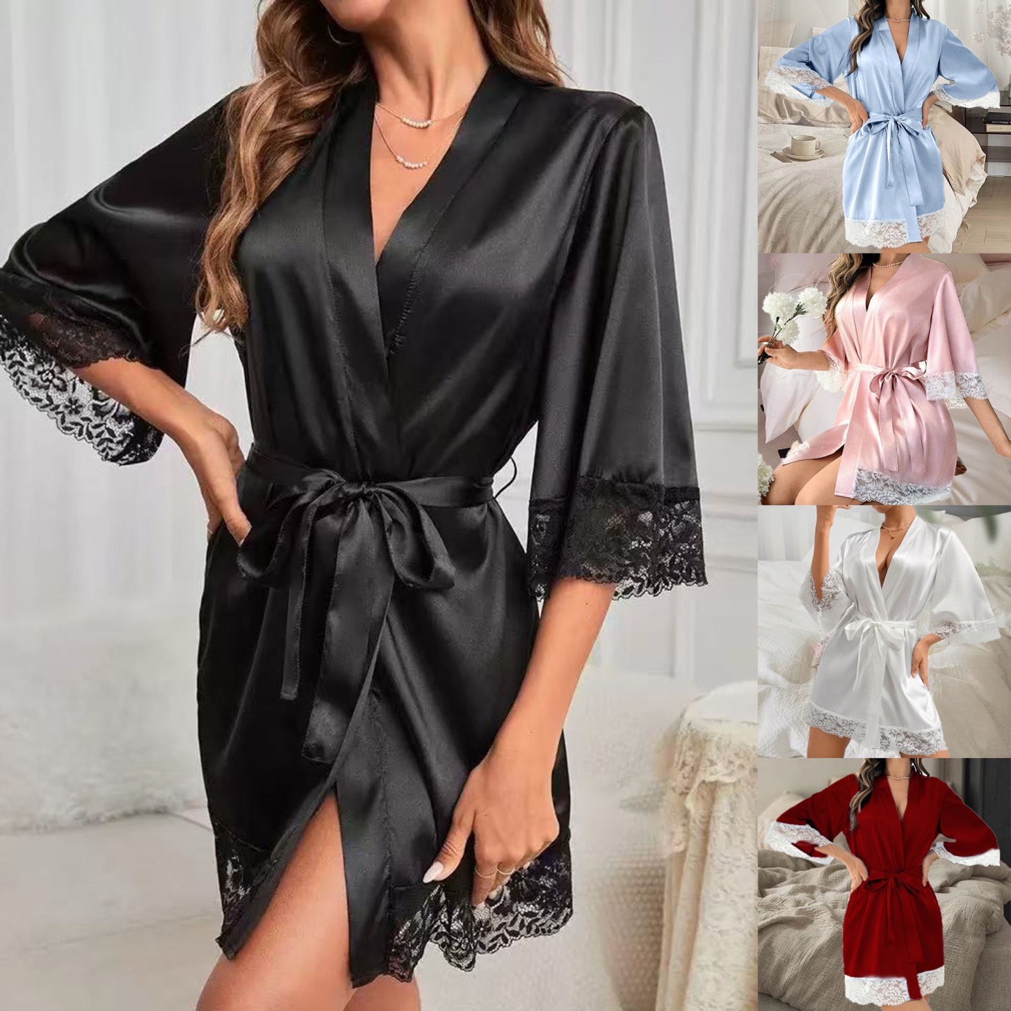 Europese en Amerikaanse bruids - Bathrobe recensie en prijs
