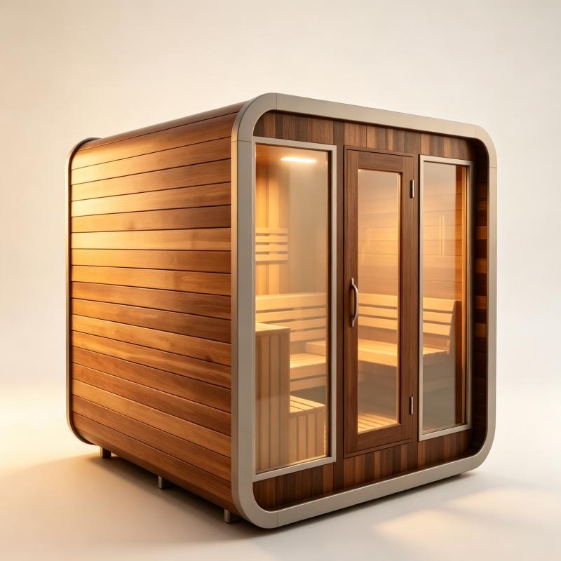 Luxe sauna op maat, massief ho - Spa Wellness Gym recensie en prijs
