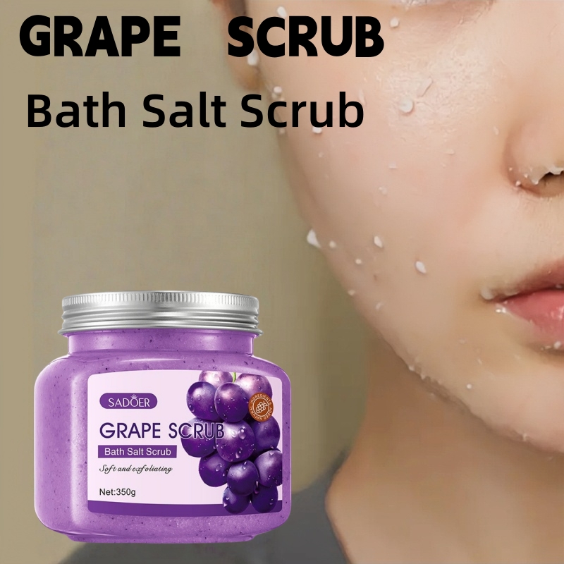 Druivenbadzoutscrub 350g, exfo - Bath Salts recensie en prijs