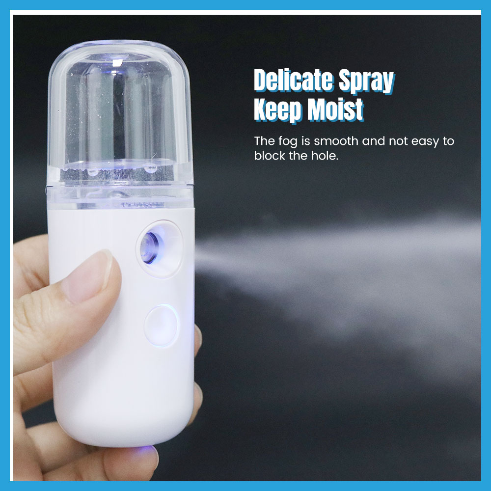 2/1 stuks USB Oplaadbare Nano  - Face Steamer recensie en prijs