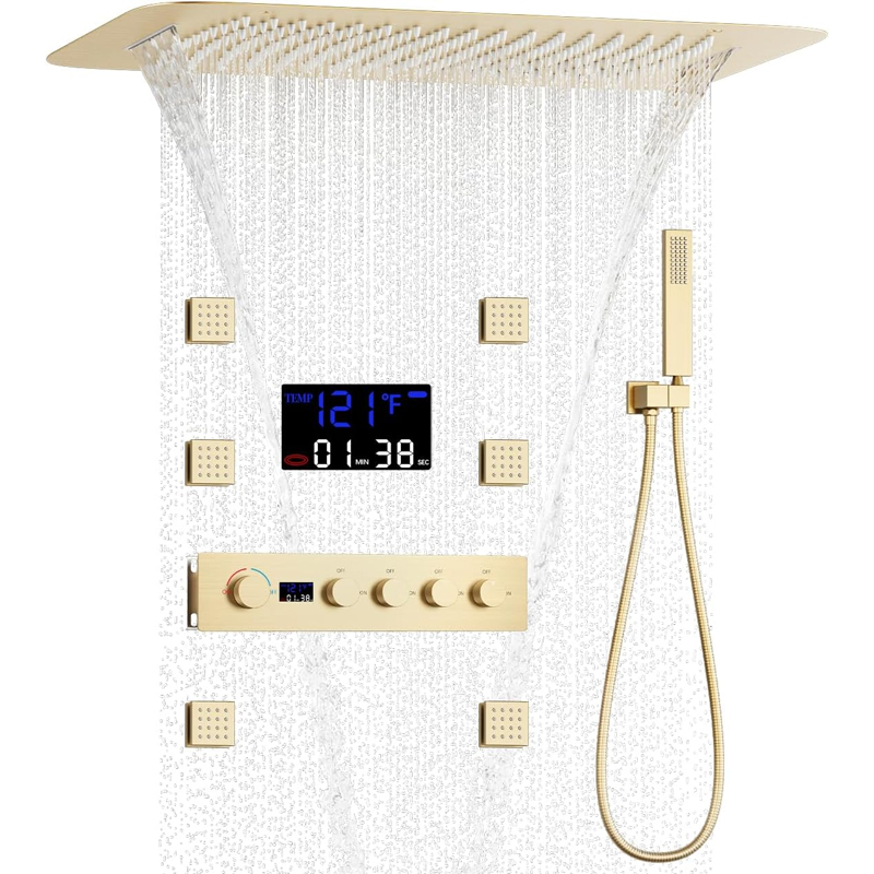 Messing geborsteld goud digita - Body Brush recensie en prijs